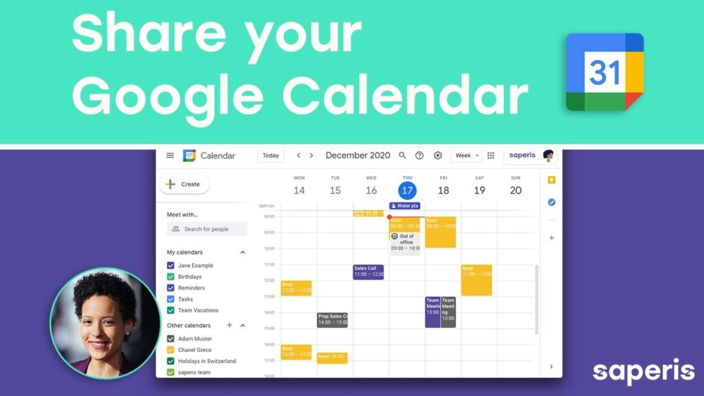 How to Share Google Calendar